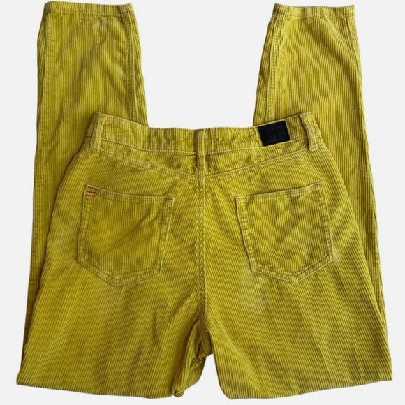 BDG Denim - BDG Urban Outfitters Mom High Rise Yellow Gold Corduroy Pants Women's 28 Cords